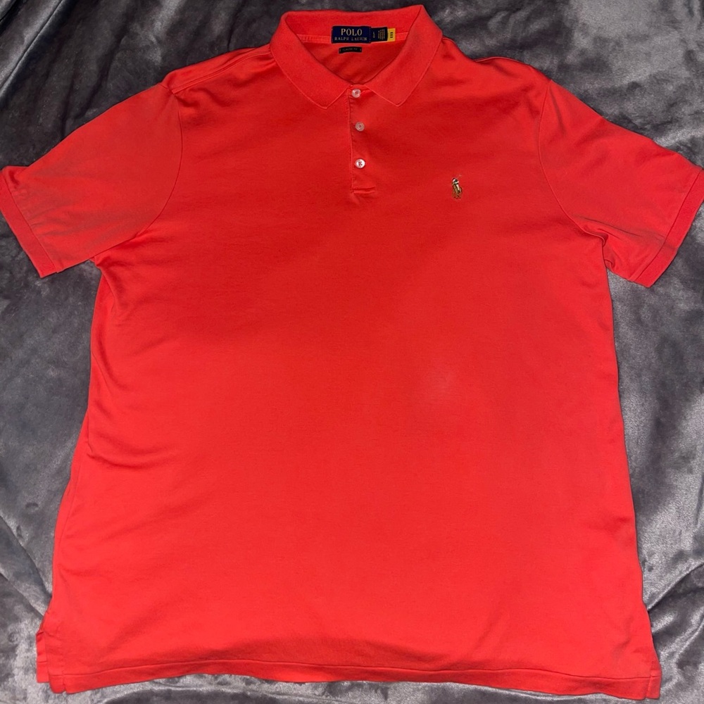 Polo Ralph Lauren Classic Fit Soft Cotton Polo Shirt Size Large